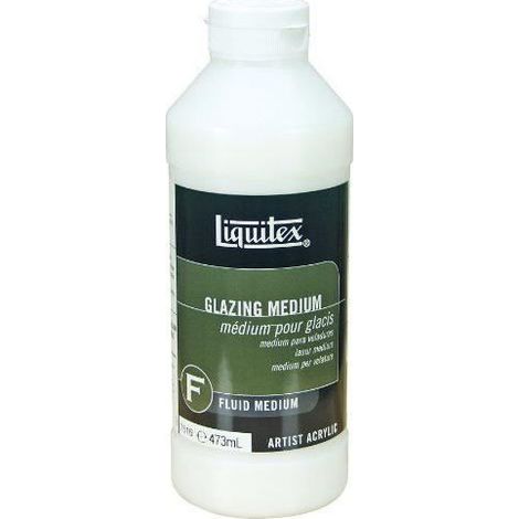 Additif pour Glacis - LIQUITEX - Professional - 473 ml - Séchage rapide - Flexible et résistant à l'eau (1/4)