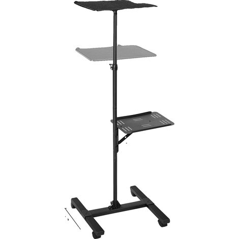Projektorständer, 360° horizontale Drehung, höhenverstellbar, 39.6lbs (1/2)