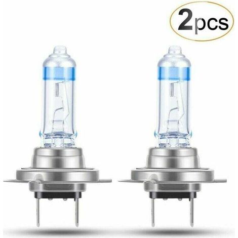 Ampoules Xénon H7 12V 100W Super Brillantes, Phares Voiture Moto, Feux de Croisement, Nouvelle Version.