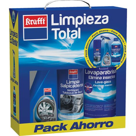 Kit auto limpieza total Krafft