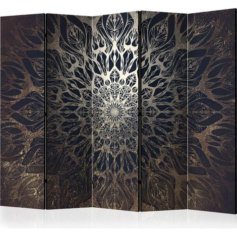 Paravento - Spider Web (Brown) II [Room Dividers] - 225x172 (1/4)