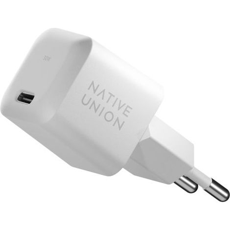 Native Union Fast GaN USB-C PD 30W Wall Charger - White (1/3)