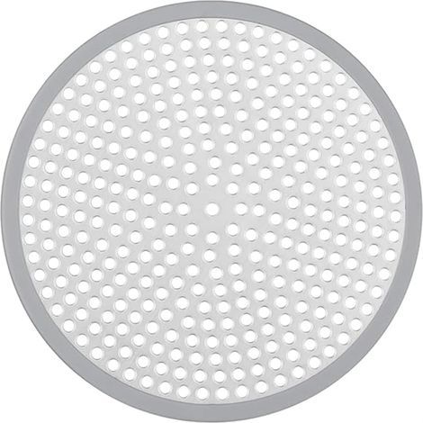 1 tamis de douche en acier inoxydable pour évier, salle de bain, cuisine, 11,8 cm (1/5)