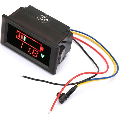 Voltmètre numérique étanche pour batterie de voiture YB28VE W (1/5)