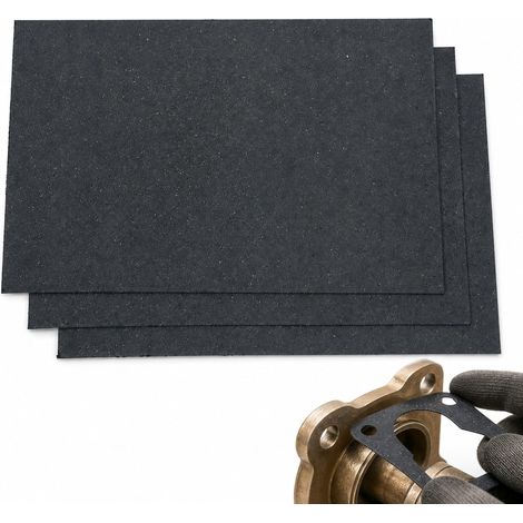 3 Pcs Papier Joint Carburateur, 0.8mm Feuille Joint Moteur Découpe (1/5)