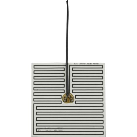Thermo TECH Polyester Heizfolie 230 V/AC, 230 V/DC 40 W Schutzart IPX4 (L x B) 180 mm x 180 mm