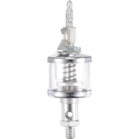 SEIWEI Gobelet à huile avec valve à aiguille, accessoire d'entraînement de tour, gobelet d'huile et de graisse, lubrificateur avec lubrification goutte par gravité pour guides de machine-outil (C) (1/5)