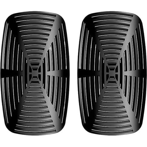 Set mit 2 Luftabweisern für die Lüftungsschlitze im Auto – Luftabweiser für die Klimaanlage im Auto – Verstellbarer Luftabweiser für die Fahrerseite (1/5)