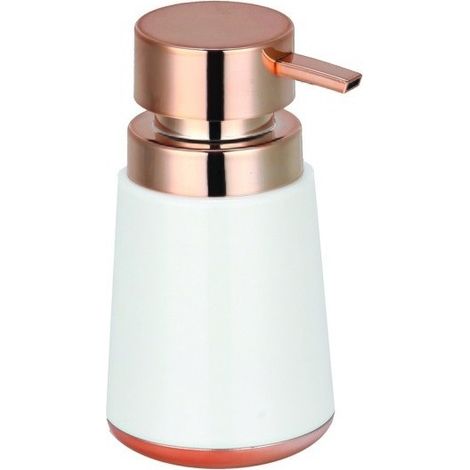 Distributeur de savon LENA Blanc et cuivré MSV