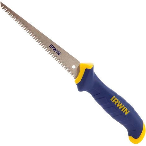Irwin Jab Saw Pro Touch Handle Plaster Board Saw Soft Grip 8 TPI 165mm 10505705