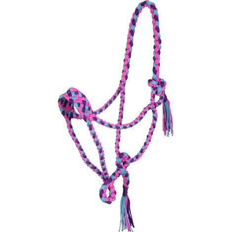 copy of Pool's Cavezza nylon intrecciato MULTICOLOR CAVALLO WESTERN (1/3)
