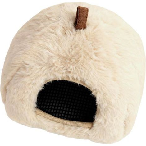 BelleRise - Lit d'hiver pour hamster, tapis chauffant amovible, maison antidérapante pour hamster, avec terrier moelleux. (1/5)