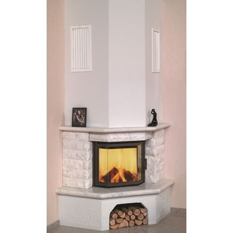 Vermont 2 Rad. 800/45K schw. Marmor naturweiss