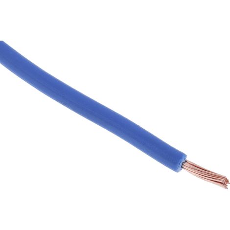 Câble triple homologation RS PRO, Bleu, Section 0,5 mm² 1 kV c.c., 600 V c.a., , Triple homologation ( Prix pour Bobine de 100 Mètres ) (1/3)