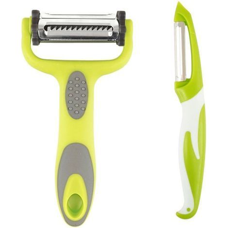 BelleRise - 3-in-1 Kartoffelschäler + Vertikaler Gerader Sparschäler (1/5)