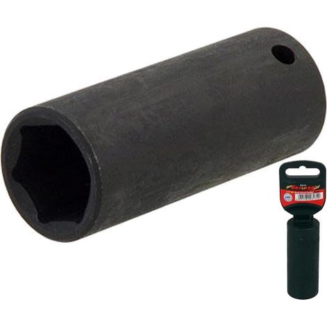 Neilsen 1/2" Drive Standard Deep Square Metric Single Impact Socket 22mm (1/2)