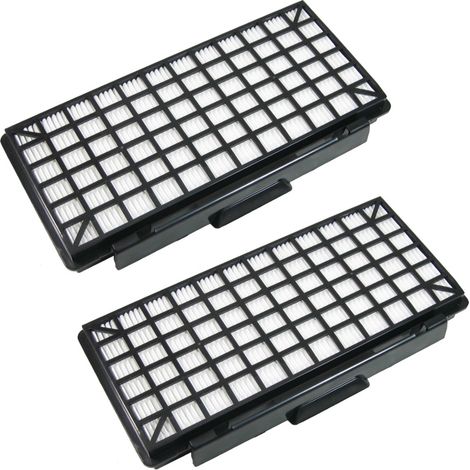 2x Trade-Shop HEPA-Filter/Allergikerfilter/Pollenfilter/Hygienefilter ersetzt Bosch / Siemens 577303 647753 BBZ154HF VZ154HFB VSZ62541 VSZ6GP12 VSZ154HFB 00577303 579496 BSGL5PRO5 Home Professional GL (1/3)