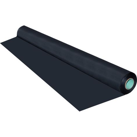 Membrana impermeabilizzante in gomma EPDM 0,8 mm Rotolo 20x1,5 m (30 m2) Per tetti, laghetti e serbatoi Resistente ai ragg (1/5)