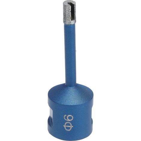 Fraise à percer diamant fritté M14 femelle pour marbre granit pierre 6mm bleu 68mm 1 pièce (1/5)