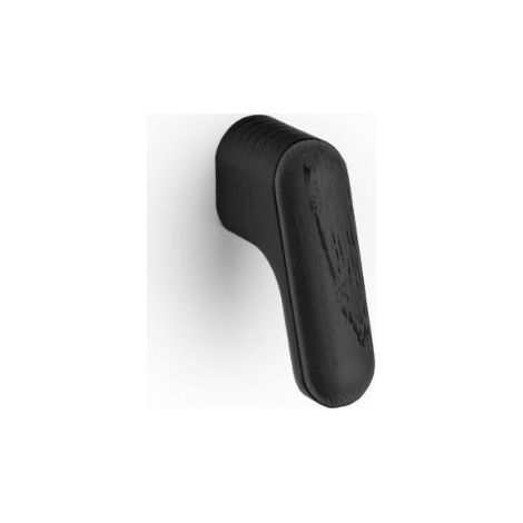 Tirador Luv Wood - 17x51mm. Roble lacado negro