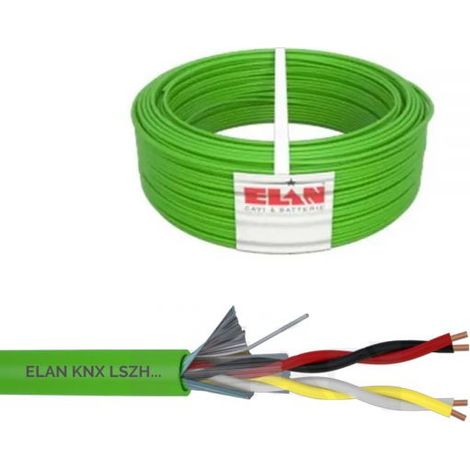 Elan Cavo konnex KNX 2X0,80+2X0,80 Tw Schermato Rame 100mt - 244071