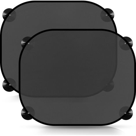 Pare Solaire Voiture Bébé Protection UV,2 Pcs Chaussette Voiture Pare Soleil 44 x 36 cm,Universel Voiture Pare Soleil pour Vitres Latérales,Parasol Voiture avec 8 Ventouses (1/5)
