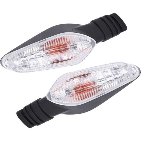 Paire de clignotants pour Ducati Streetfighter 848 1099 Multistrada 1200 lentille transparente