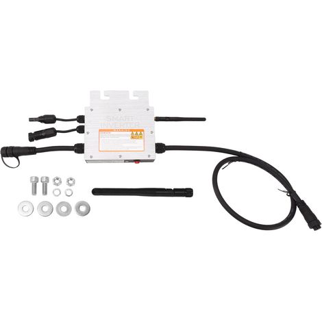 350W Onduleur Réseau Connecté WiFi AC220V Protection Tension Courant Température Stockage Surveillance Cloud pour Panneau Solaire (1/5)