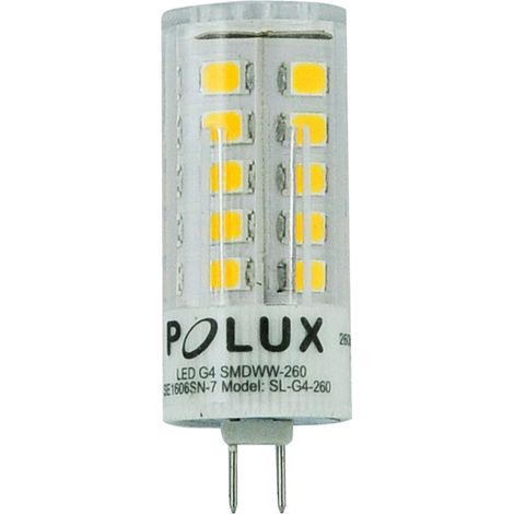 Ampoule LED JC G4 12V 3W 260 lm 3000K Platinum Polux (1/3)