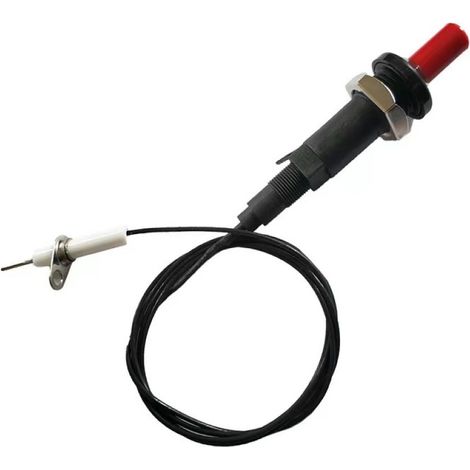Allumeur Piézoélectrique - Câble 1 m - Pour Cheminée À Gaz Et Fourneau À Gaz - Unité (1/5)