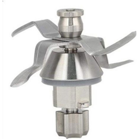 Couteau compatible pour Thermomix Bimby TM31 TM 31 Couteaux Mélangeur Base en Métal Résistant et Lame Tranchante en Acier Inoxydable (1/5)