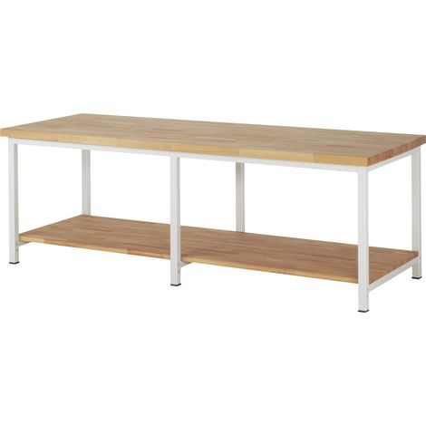 Rau Werkbank höhenverstellbar 8000-7, B2500xT900xH840-1040mm (1/4)