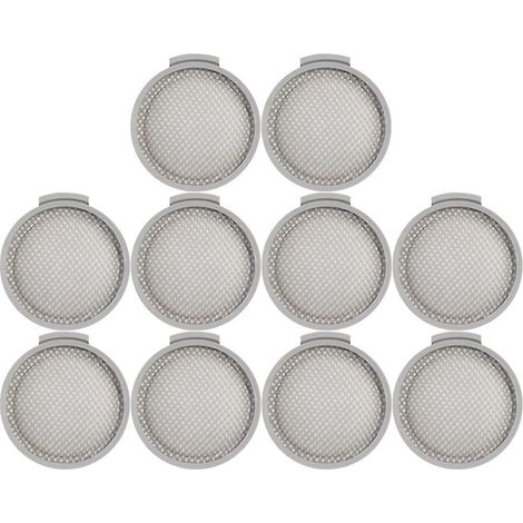 Lot de 10 filtres HEPA pour Xiaomi Mijia Mi Scwxcq01rr et Roborock (1/4)