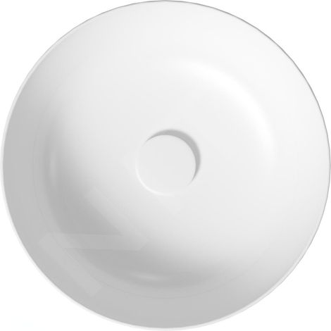 kielle Idolio - Vasque, diamètre 40 cm, blanche 30624400 (1/5)