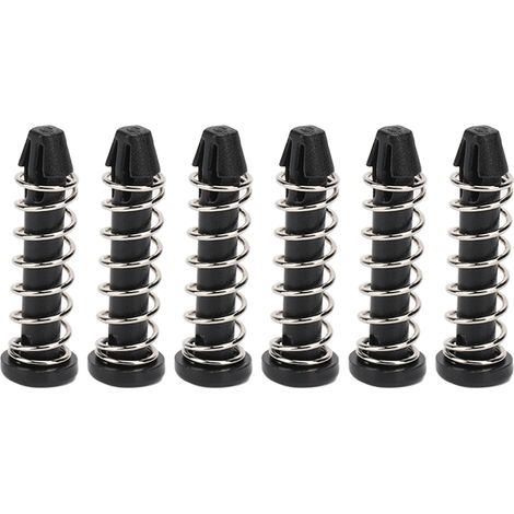 100 Épingles de fixation dissipateur thermique 18,6mm, clips de montage plastique pour radiateur, kit de 100 pièces, fixations pour refroidisseur (1/5)