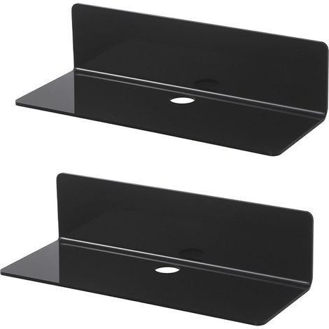 Armoire à miroirs en acrylique cousue, 2 pièces, cloison de rangement pour salle de bain, support de rangement mural