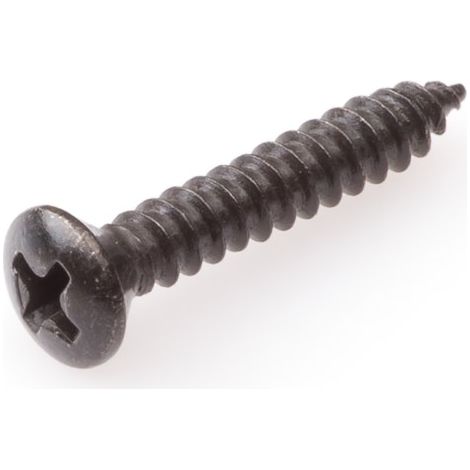 Bohrschrauben schwarz 4,2 x 13 mm mit Linsenkopf - 100 Stück