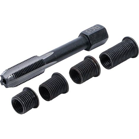 Kit de Réparation Filet de Bougie M8 x 1,0 - 5 pcs - Réparation Précise et Durable - Acier, Pro - D-Work (1/5)