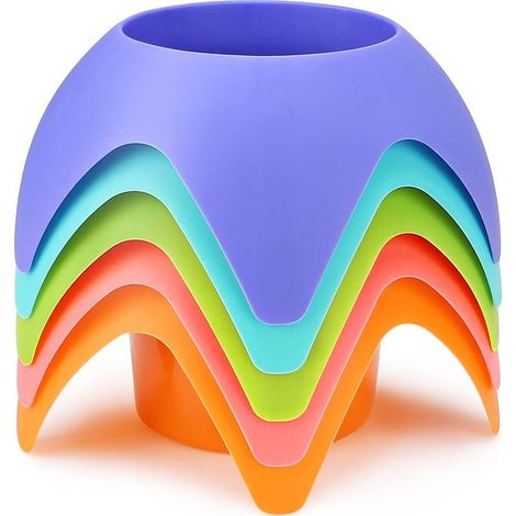 Indispensables pour les vacances à la plage : dessous de verre et porte-gobelets, lot de 5, multicolores, indispensables pour les adultes, la famille et les amis