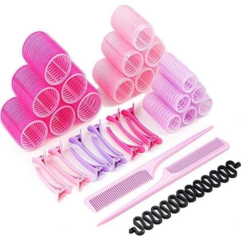 Tondeuse à cheveux, fer à friser en plastique, kit de boucles, mèches et boucles, outils de coiffure (1/5)