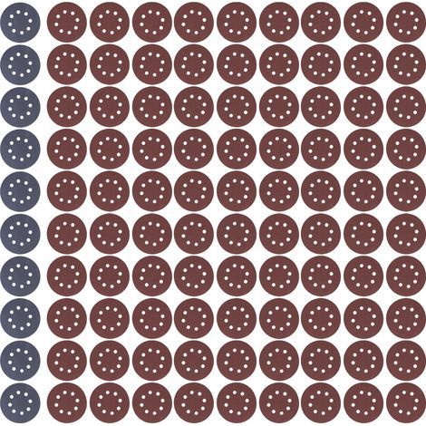 Disque de ponçage rond de 5 pouces, 100 pièces, comprend du papier de verre grain 80 180 240 320 400 800 1000 1500 2000 3000 pour mur en cuir (1/5)