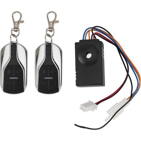 Sistema de alarma para bicicleta eléctrica de 36 V, 48 V, 60 V y 72 V con dos interruptores para bicicleta eléctrica/patinete eléctrico/controlador sin escobillas (1/5)
