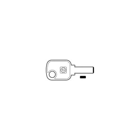 CHIAVI PUNZONATE PER CILINDRI SECURITAL 4 SPINE SCU1- - SCU1 - 10 pezzi SILCA