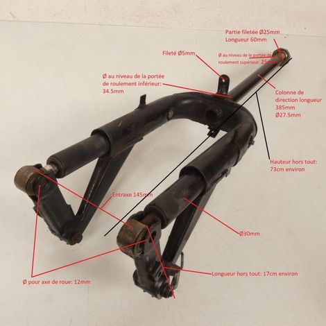 [PRODUIT D'OCCASION] Fourche origine pour scooter Occasion