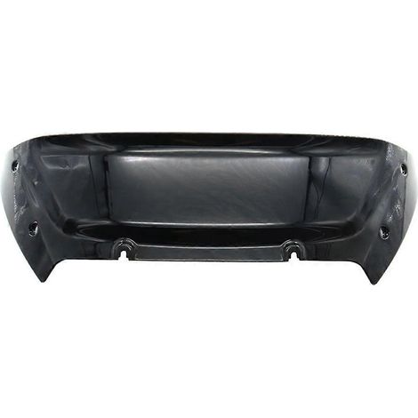 Motorrad-Frontscheibe 4,5 Zoll Windschutzscheibenverkleidung Schwarz--