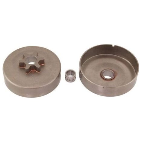 Pignon de chaîne pour tronçonneuse compatible Stihl 017/018/019/021/023/025 et MS170 à MS230 – acier trempé, 7 dents (1/3)