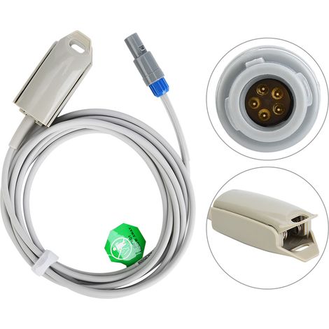 Capteur de saturation en oxygène sanguin SpO2 pour GOLDWAY UT4000, UT4000A, UT4000B (1/5)