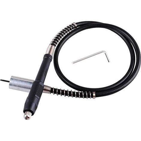 Axe Flexible Multifonctionnel Compatible avec Dre-Mel Wen Roybi Perceuse Outil Rotatif pour Meuleuse Électrique Mandrin Sans Clé par Poweka (1/5)