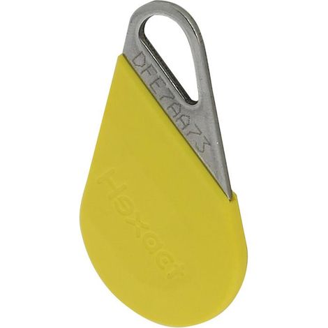 Badge de proximité Mifare 13,56 MHz pour contrôle d'accès VIGIK® jaune BTICINO BT348240