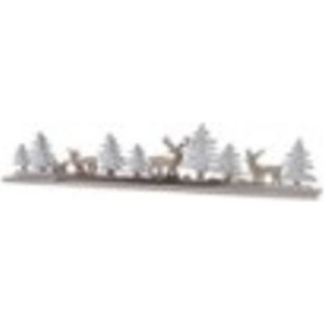 Ornamento natalizio in legno 45x15,5cm n - Feeric lights & christmas (1/2)